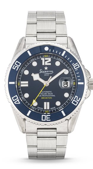 Oiritaly Orologio Meccanico Uomo Levrette LEVMASTER SUB Orologi